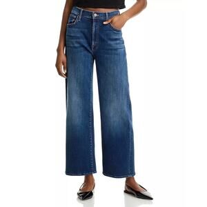 MOTHER The Dodger Ankle 29 Wide Leg On Your Left Jeans Dark Wash
